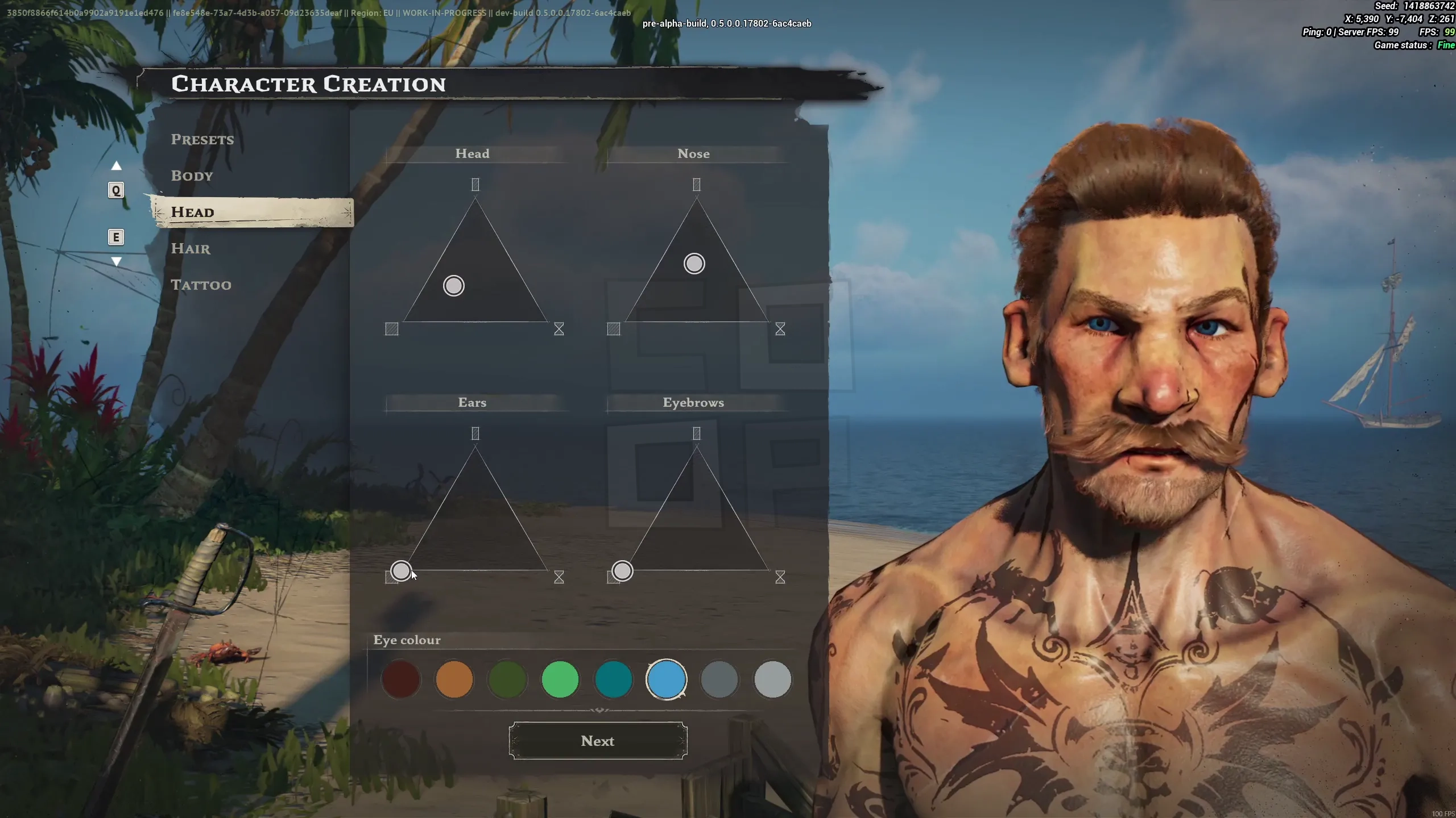 A simple but effective character creator