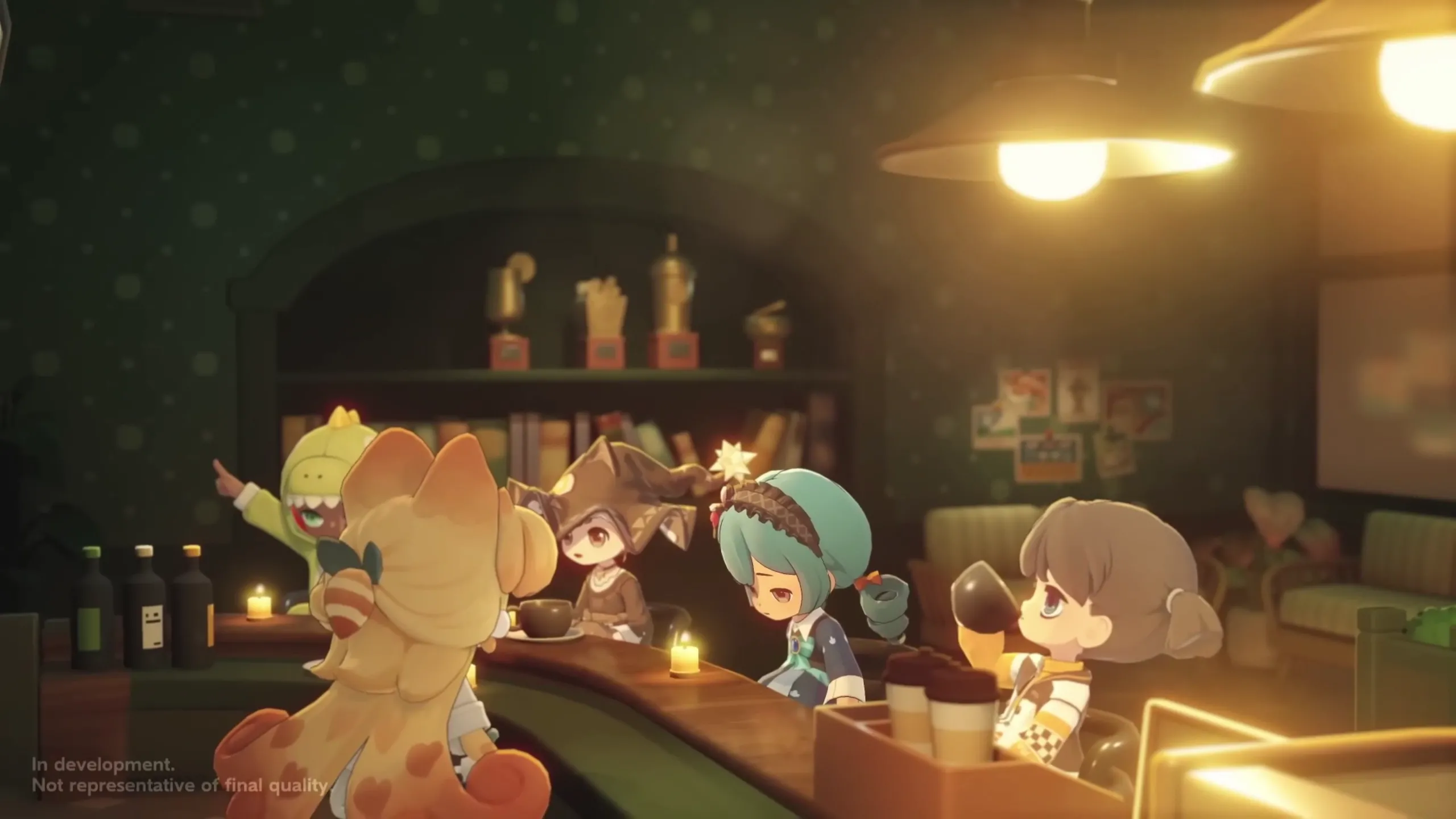 Going For a Hot Coffee at the Bar!